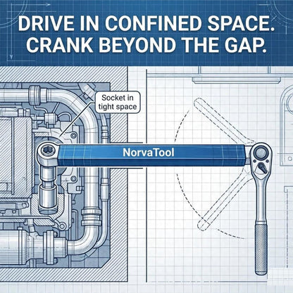 Norva - Offset Extension Wrench